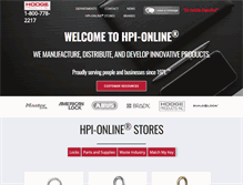 Tablet Screenshot of hpionline.com